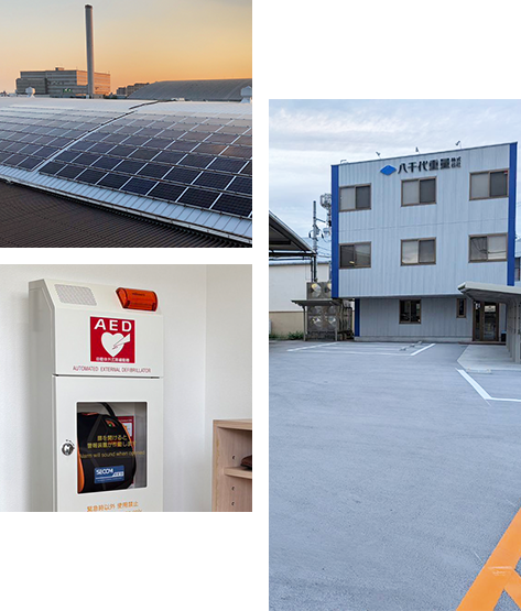 重量物の設置工事施工イメージ